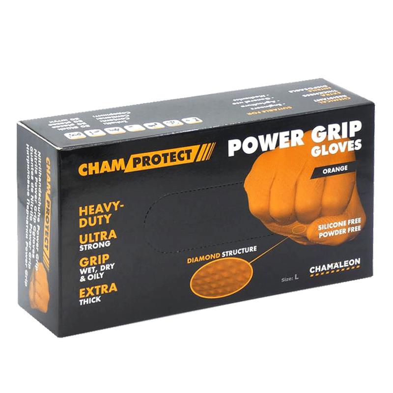 Power grip gloves