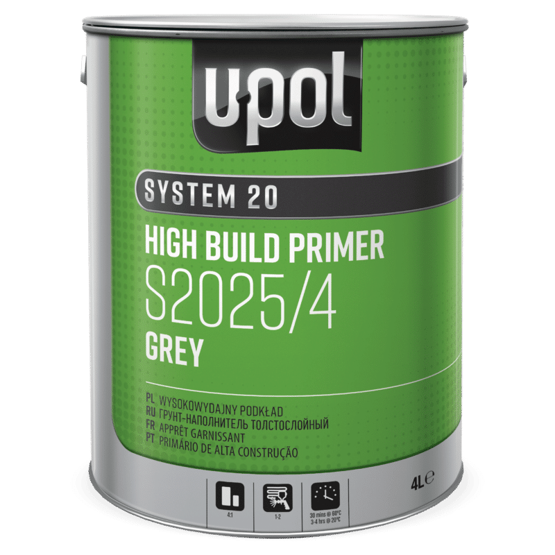 S2025 4 Universal High Build Primer Grey 4L